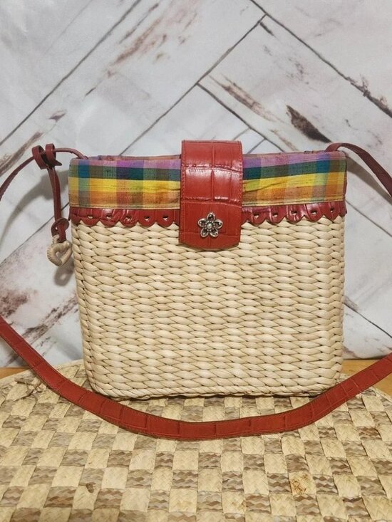 Brighton Handbags - NOT FOR SALE Brighton Poppy Wicker Bag From me to you!